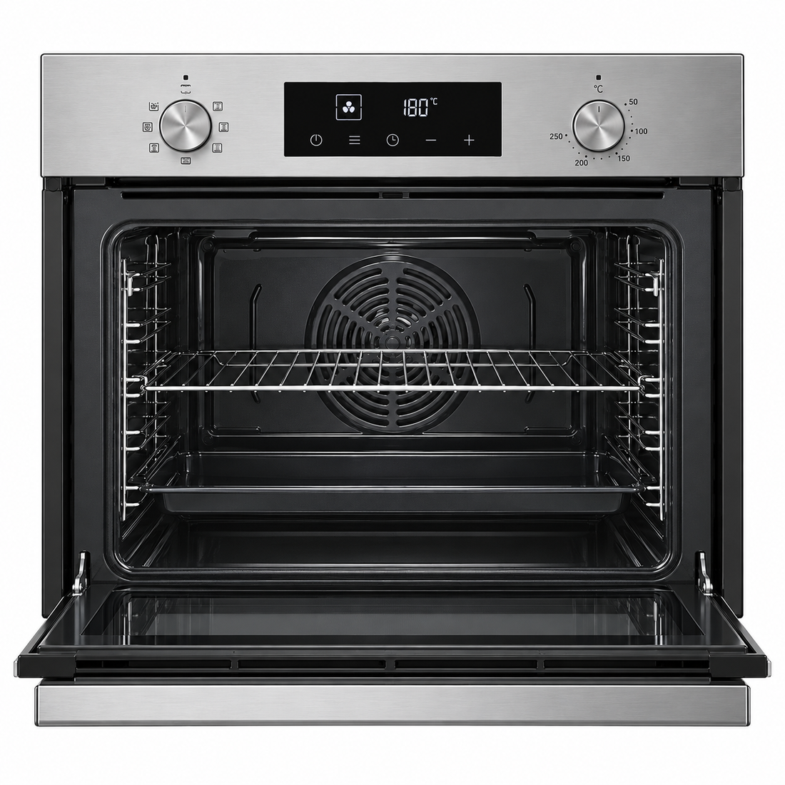 LG 72L Built-In Electric Oven, 13 Cooking Functions, Convection Fan, Telescopic Rails, Stainless Steel – WSEZM7225S2 - Teq Souq