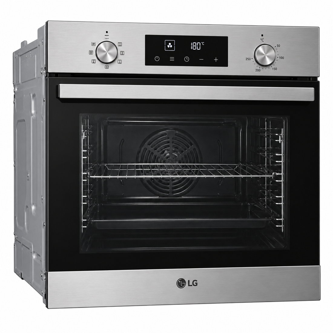LG 72L Built-In Electric Oven, 13 Cooking Functions, Convection Fan, Telescopic Rails, Stainless Steel – WSEZM7225S2 - Teq Souq
