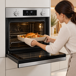 Load image into Gallery viewer, LG 72L Built-In Electric Oven, 13 Cooking Functions, Convection Fan, Telescopic Rails, Stainless Steel – WSEZM7225S2 - Teq Souq