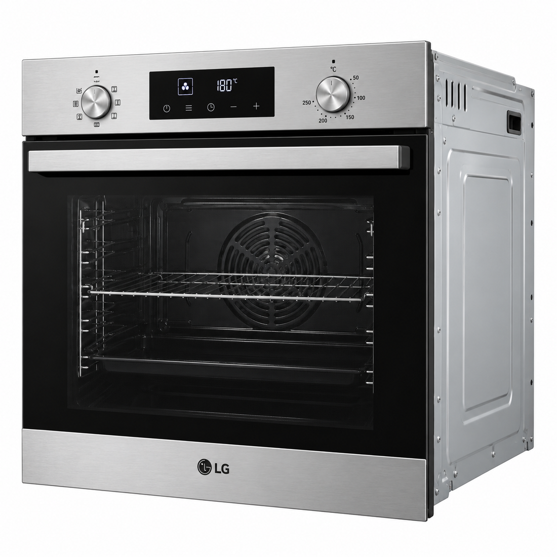 LG 72L Built-In Electric Oven, 13 Cooking Functions, Convection Fan, Telescopic Rails, Stainless Steel – WSEZM7225S2 - Teq Souq