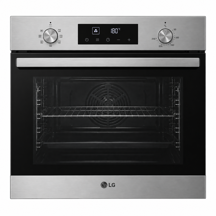 LG 72L Built-In Electric Oven, 13 Cooking Functions, Convection Fan, Telescopic Rails, Stainless Steel – WSEZM7225S2 - Teq Souq