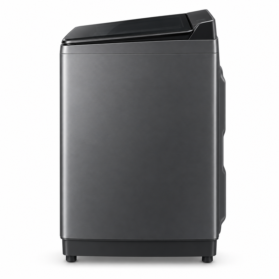 Hisense 11kg Fully Automatic Top Load Washing Machine, Aqua Save, Quick Wash, Titanium Grey – WT3K1123UT - Teq Souq