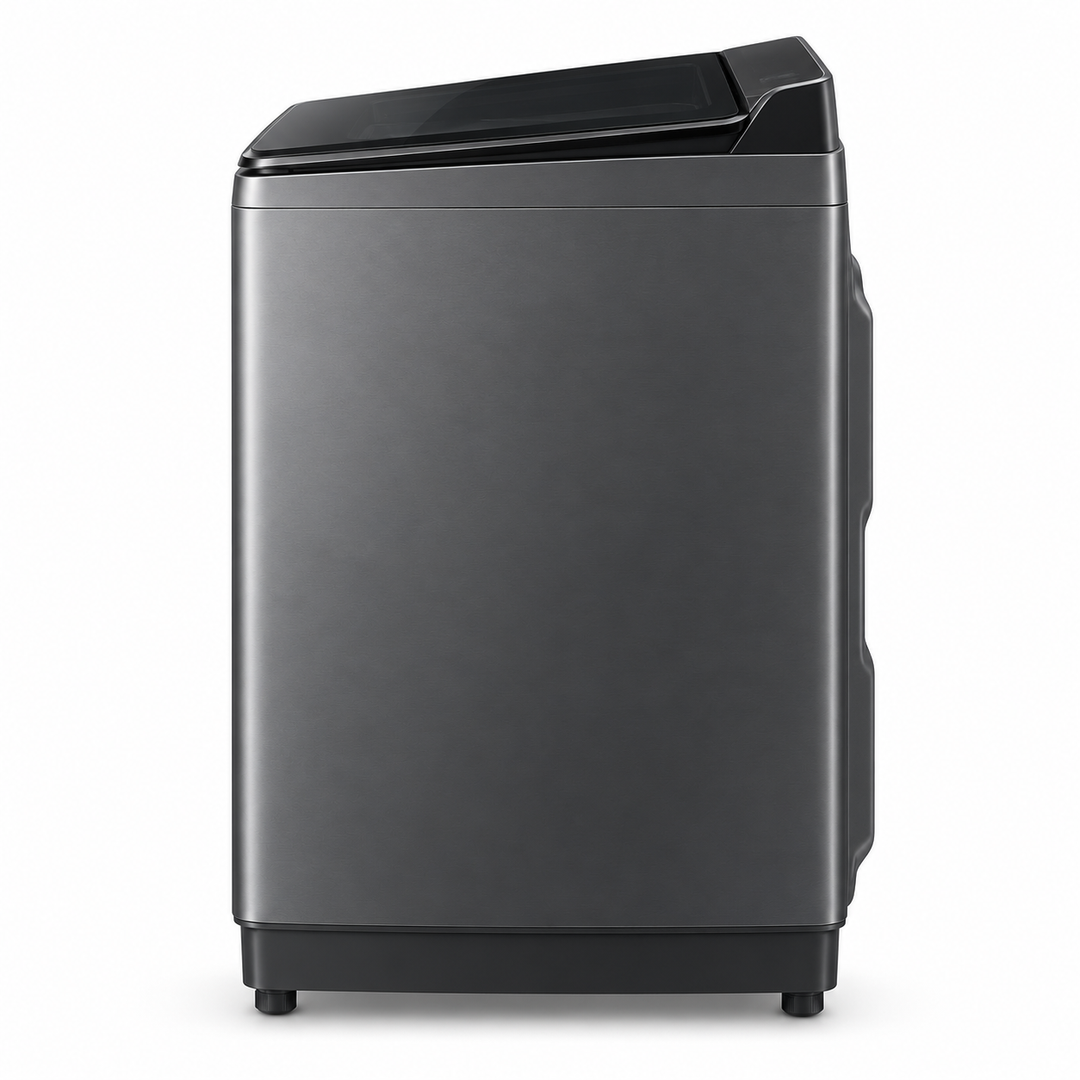 Hisense 11kg Fully Automatic Top Load Washing Machine, Aqua Save, Quick Wash, Titanium Grey – WT3K1123UT - Teq Souq