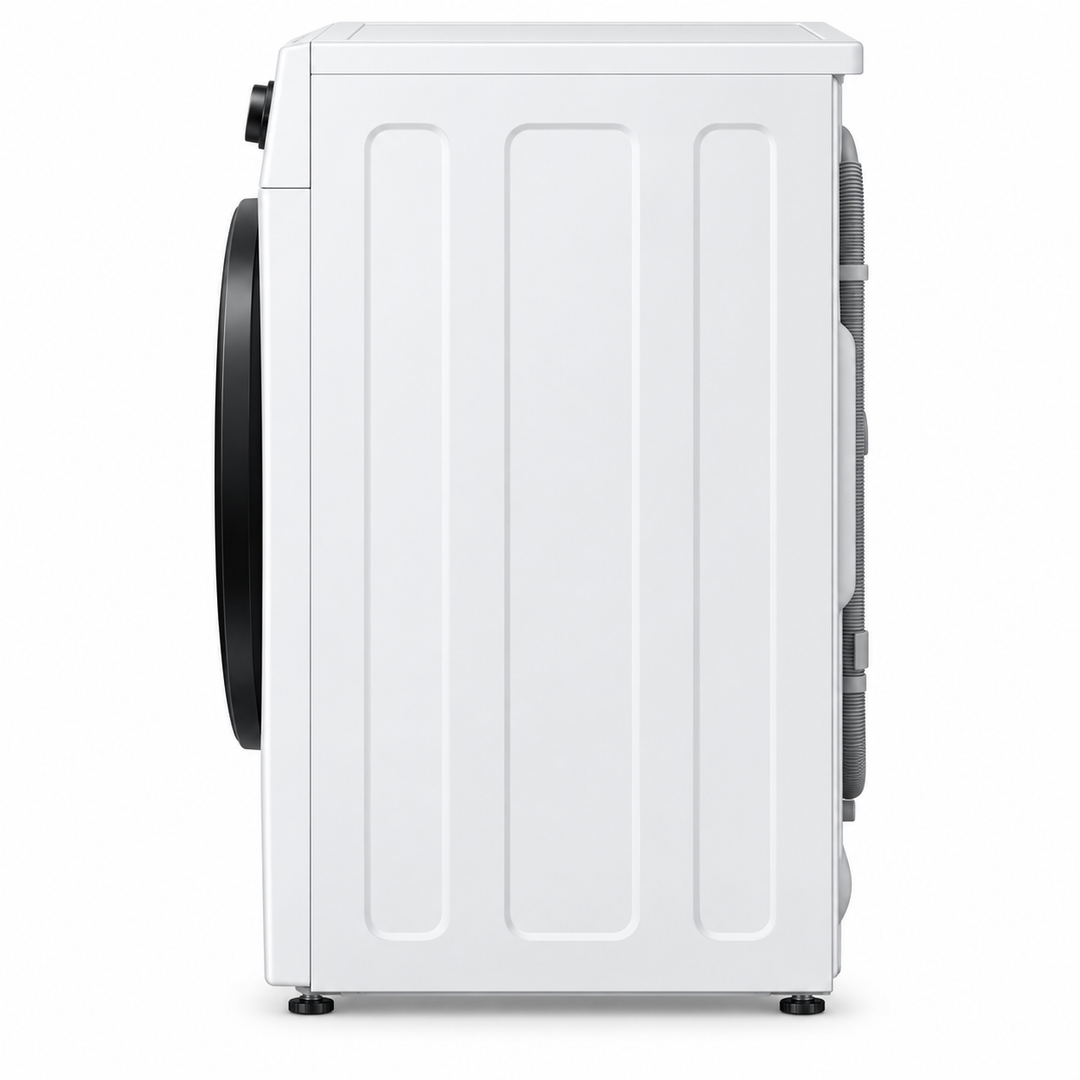 Samsung 8kg Front Load Washing Machine, Hygiene Steam, Digital Inverter, 1400 RPM, White – WW80FG3M05AWGU - Teq Souq