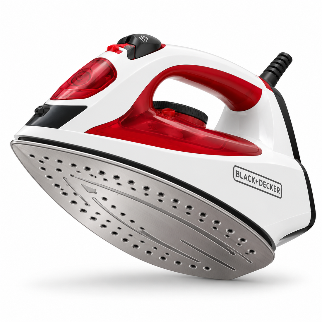 BLACK+DECKER X1550-B5 1600W Steam Iron – Non-Stick Soleplate - Teq Souq