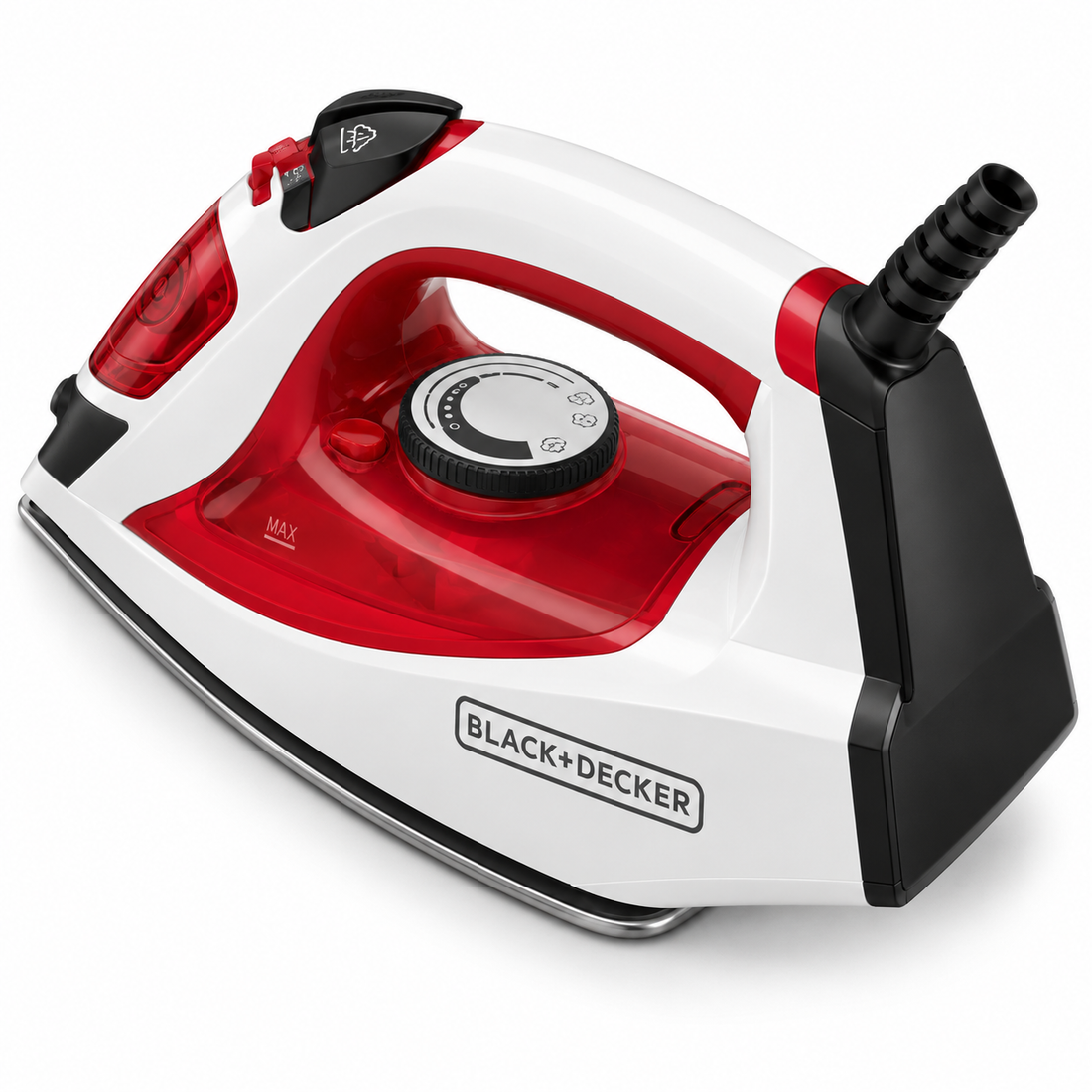 BLACK+DECKER X1550-B5 1600W Steam Iron – Non-Stick Soleplate - Teq Souq