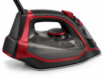 Load image into Gallery viewer, BLACK+DECKER X2050-B5 2200W Steam Iron – Ceramic Soleplate, 380ml Water Tank, 90g Steam Boost, Anti-Drip, Grey/Red - Teq Souq