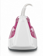 Load image into Gallery viewer, BLACK+DECKER X2400-B5 2400W Steam Iron – Ceramic Soleplate, 380ml Water Tank, Auto Shut-Off, Anti-Drip, White/Pink - Teq Souq