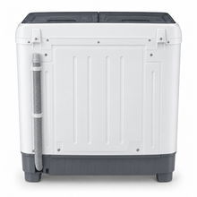 Hisense XPB100-SXA14 10kg Semi-Automatic Twin Tub Washing Machine – Top Load, Spin Dryer, Lint Filter, White/Grey - Teq Souq