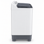 Load image into Gallery viewer, Hisense XPB100-SXA14 10kg Semi-Automatic Twin Tub Washing Machine – Top Load, Spin Dryer, Lint Filter, White/Grey - Teq Souq