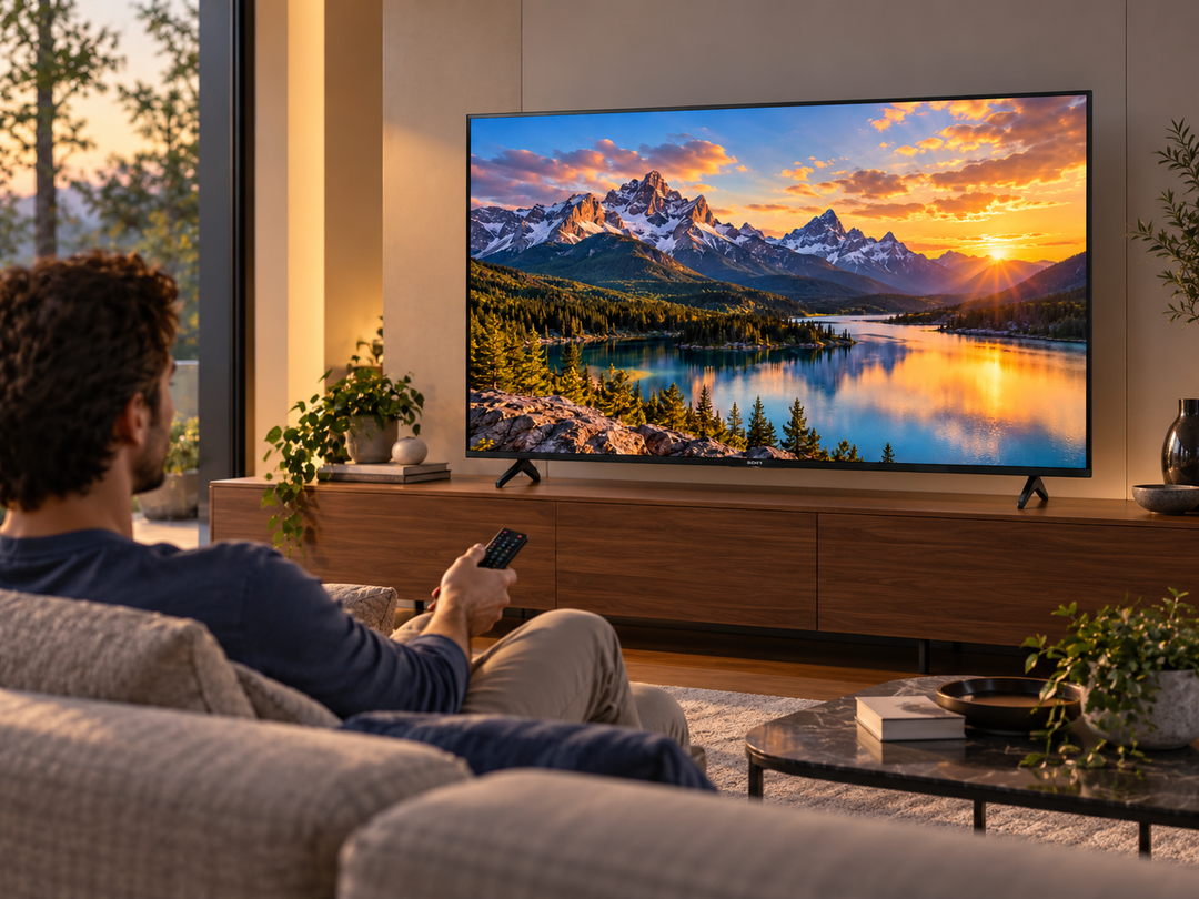 Sony BRAVIA XR-55X90J 55-Inch 4K UHD Full Array LED Smart Google TV – 120Hz, Dolby Vision, Cognitive Processor XR, Black - Teq Souq