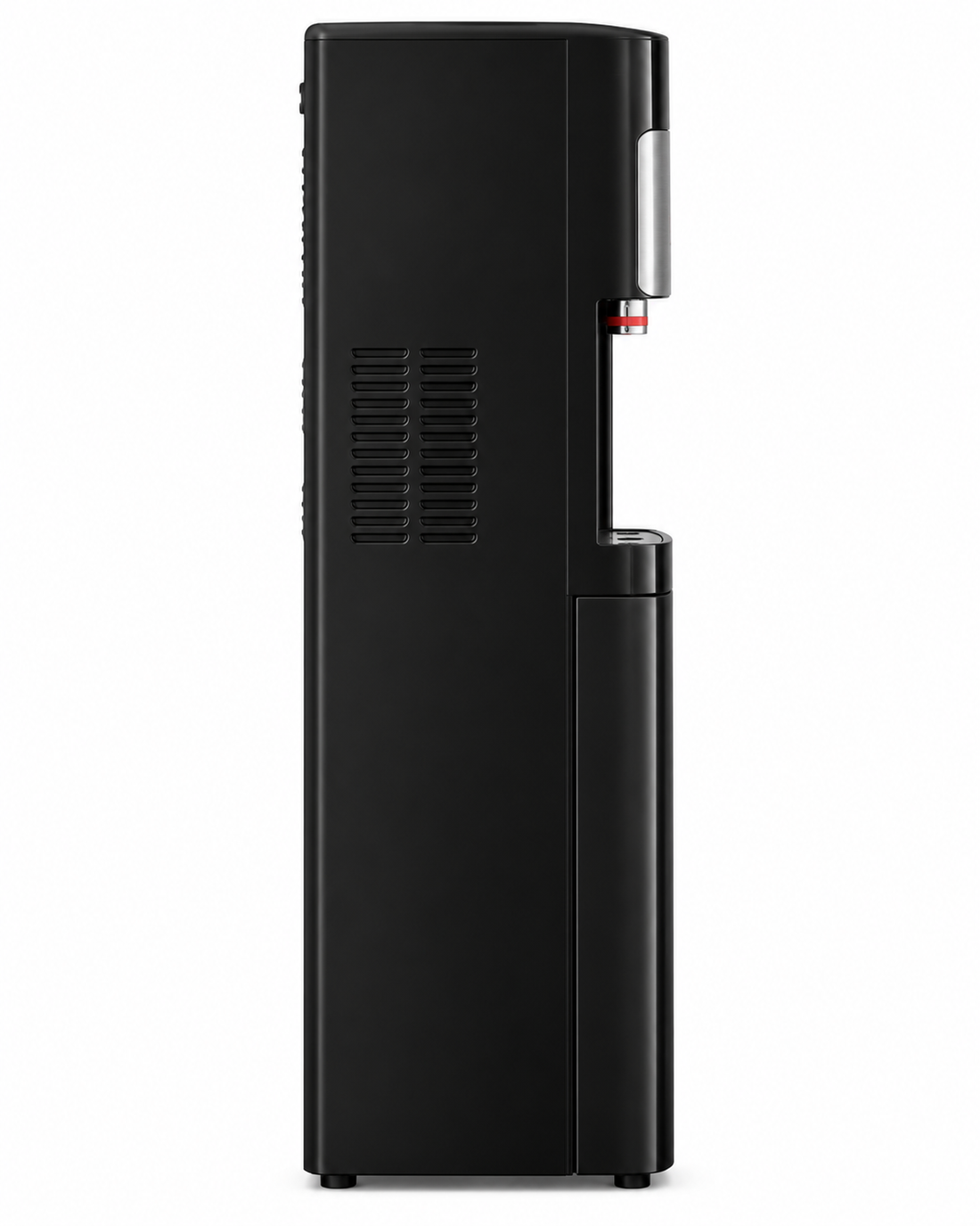 Midea YL1633S Bottom Loading Water Dispenser – Hot, Cold & Ambient, Ice Cold Technology, Empty Bottle Indicator, Child Safety Lock, Black - Teq Souq