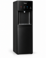 Load image into Gallery viewer, Midea YL1844S-IR Bottom Loading Water Dispenser – Hot, Cold &amp; Ambient Water, Touchless Cold Dispensing, Child Safety Lock, Black - Teq Souq