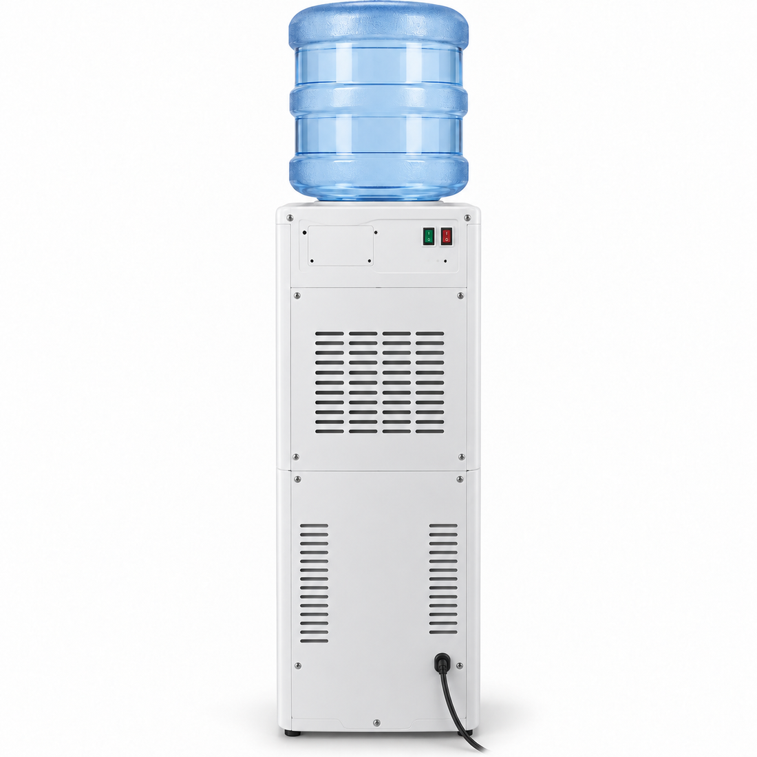 Midea YL1917SAE Top Loading Water Dispenser – Hot, Cold & Ambient Water, 3 Taps, Stainless Steel Tank, Child Safety Lock, White - Teq Souq