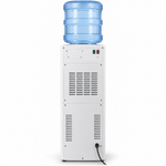 Load image into Gallery viewer, Midea YL1917SAE Top Loading Water Dispenser – Hot, Cold &amp; Ambient Water, 3 Taps, Stainless Steel Tank, Child Safety Lock, White - Teq Souq