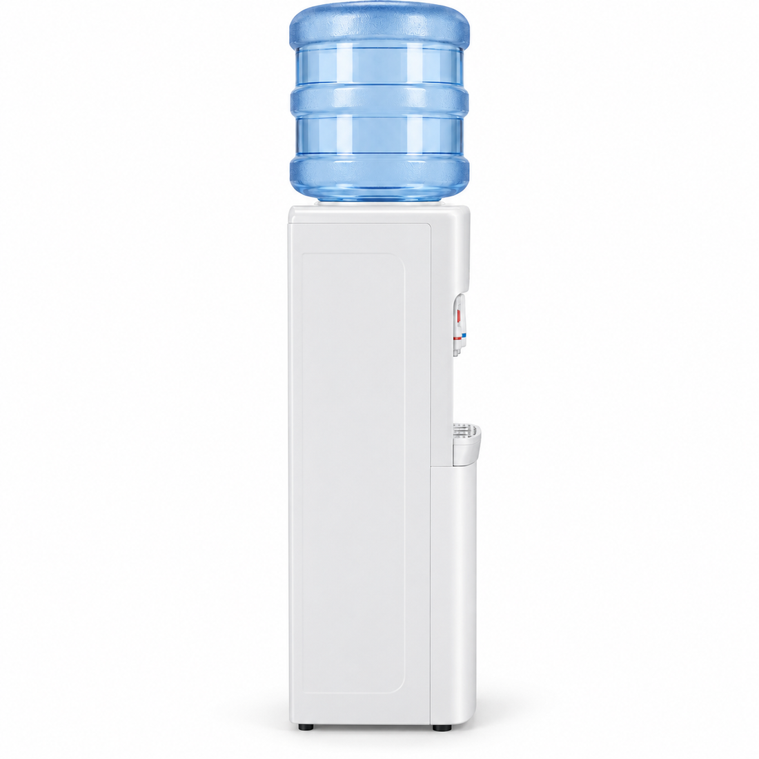 Midea YL1917SAE Top Loading Water Dispenser – Hot, Cold & Ambient Water, 3 Taps, Stainless Steel Tank, Child Safety Lock, White - Teq Souq