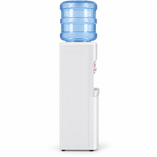Midea YL1917SAE Top Loading Water Dispenser – Hot, Cold & Ambient Water, 3 Taps, Stainless Steel Tank, Child Safety Lock, White - Teq Souq