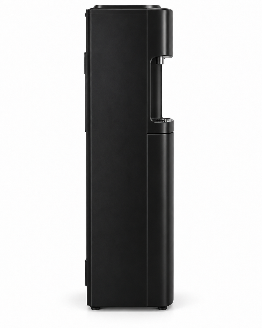 Midea YL2036SB-GCC Bottom Loading Water Dispenser – Hot, Cold & Ambient Water, Child Safety Lock, Single Tap, Black - Teq Souq