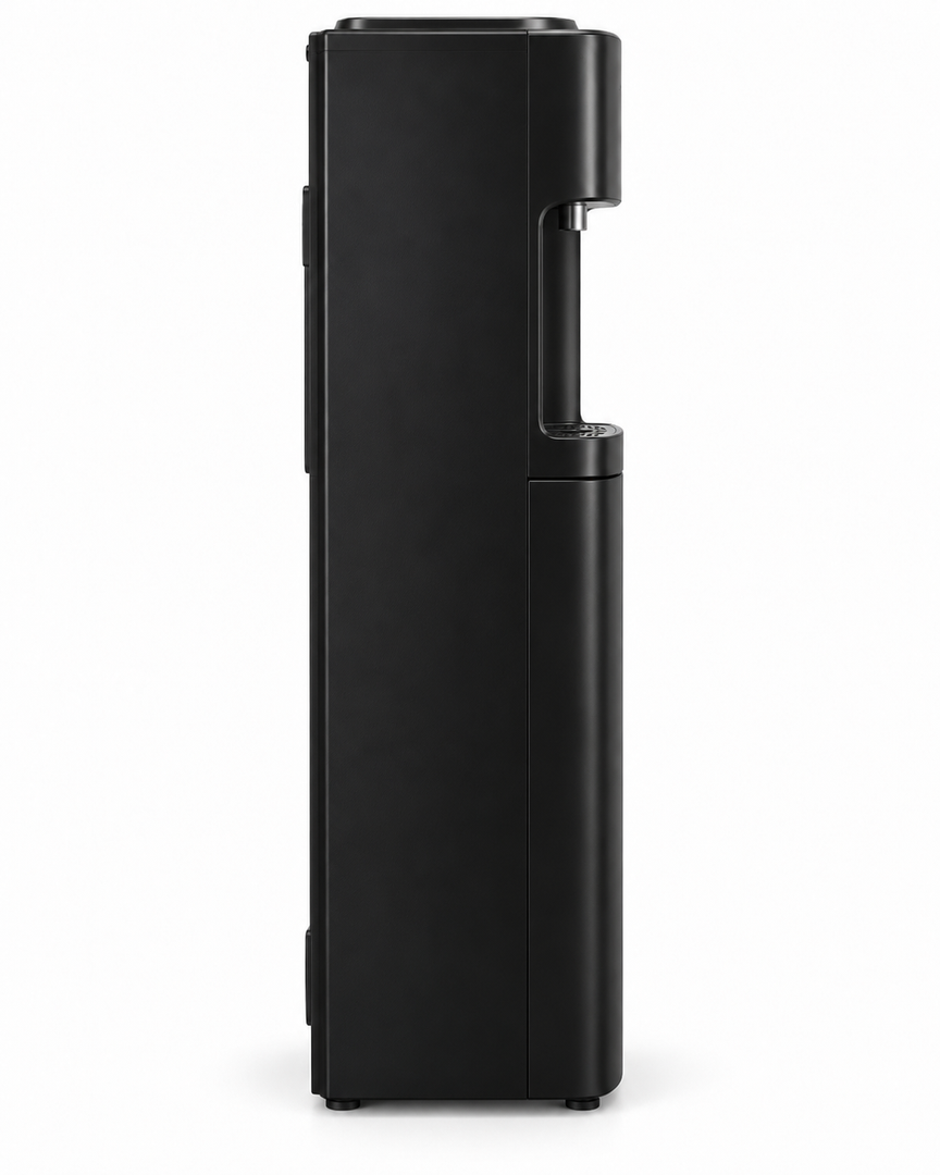 Midea YL2036SB-GCC Bottom Loading Water Dispenser – Hot, Cold & Ambient Water, Child Safety Lock, Single Tap, Black - Teq Souq