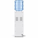 Load image into Gallery viewer, Midea YL2037SW Top Loading Water Dispenser – Hot, Cold &amp; Ambient Water, Single Tap, Child Safety Lock, 20L Storage Cabinet, White - Teq Souq