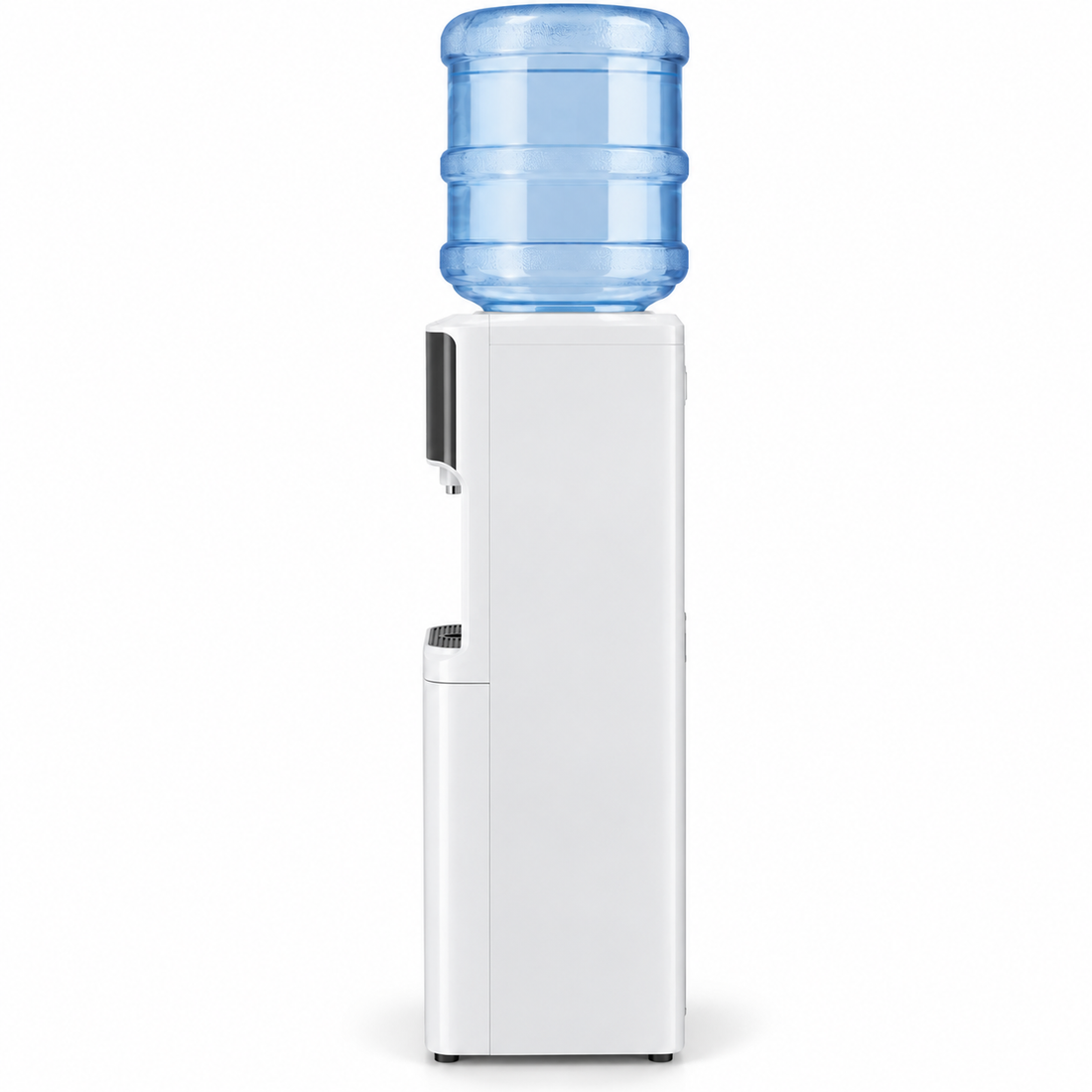 Midea YL2037SW Top Loading Water Dispenser – Hot, Cold & Ambient Water, Single Tap, Child Safety Lock, 20L Storage Cabinet, White - Teq Souq
