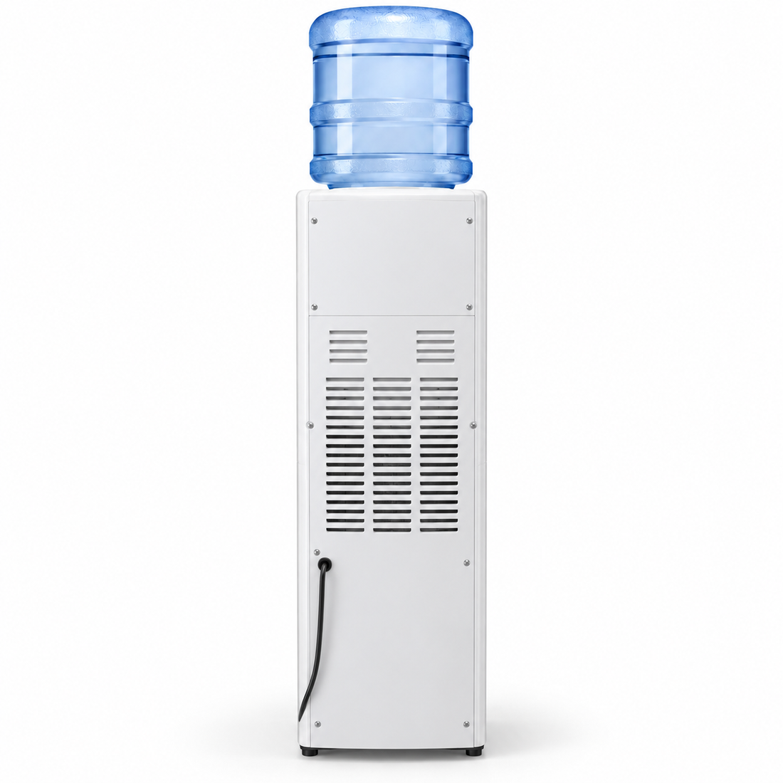 Midea Top Loading Hot & Cold Water Dispenser – Compressor Cooling, Child Safety Lock, 35L Storage Cabinet, White (YL2436-WBG) - Teq Souq