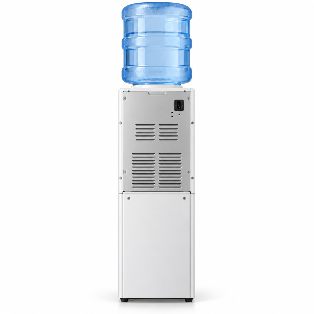 Midea YL2436-W Top Loading Hot & Cold Water Dispenser – Compressor Cooling, Child Safety Lock, 35L Storage Cabinet, White - Teq Souq