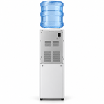 Load image into Gallery viewer, Midea YL2436-W Top Loading Hot &amp; Cold Water Dispenser – Compressor Cooling, Child Safety Lock, 35L Storage Cabinet, White - Teq Souq