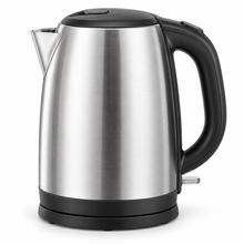 Kenwood ZJM10.000SS 1.7L Stainless Steel Electric Kettle – 2200W, Automatic Shut-Off, Removable Mesh Filter, 360° Cordless Base, Silver - Teq Souq