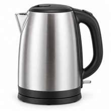 Kenwood ZJM10.000SS 1.7L Stainless Steel Electric Kettle – 2200W, Automatic Shut-Off, Removable Mesh Filter, 360° Cordless Base, Silver - Teq Souq