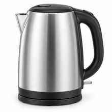 Kenwood ZJM10.000SS 1.7L Stainless Steel Electric Kettle – 2200W, Automatic Shut-Off, Removable Mesh Filter, 360° Cordless Base, Silver - Teq Souq